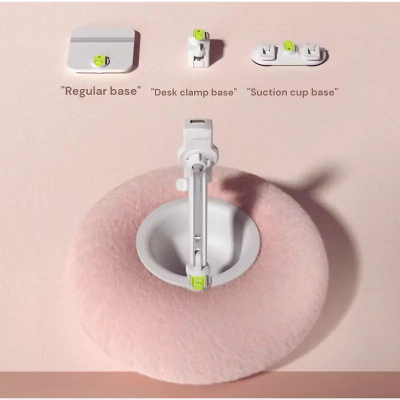 Plüschiger Handy- & Tablet-Halter – Stabiler Halt & Snackschale kombiniert Mivoza Deutschland
