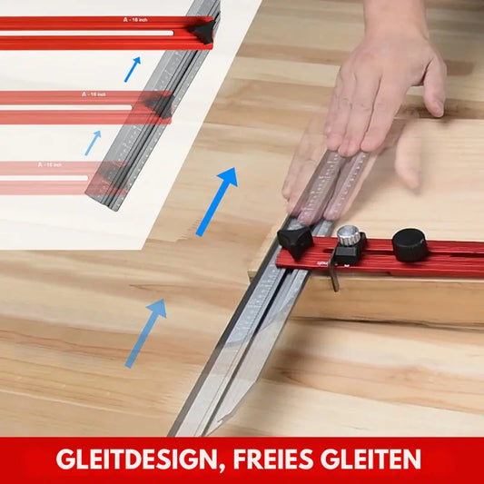 Präzises Treppenmesswerkzeug — Verstellbare Aluminiumwinkel-Schablone Mivoza Deutschland