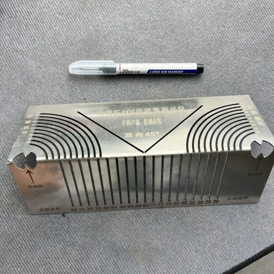 PrecisionFlex Markierwerkzeug — Metallwinkel- und Kurvenmesswerkzeug Mivoza Deutschland