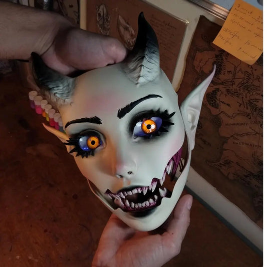 Babydoll-Maske – Dark-Aesthetic Accessoire für Rollenspiel & Cosplay Mivoza Deutschland