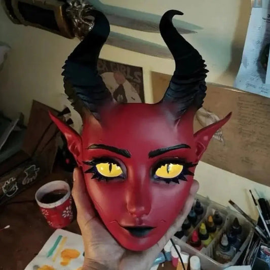 Babydoll-Maske – Dark-Aesthetic Accessoire für Rollenspiel & Cosplay Mivoza Deutschland