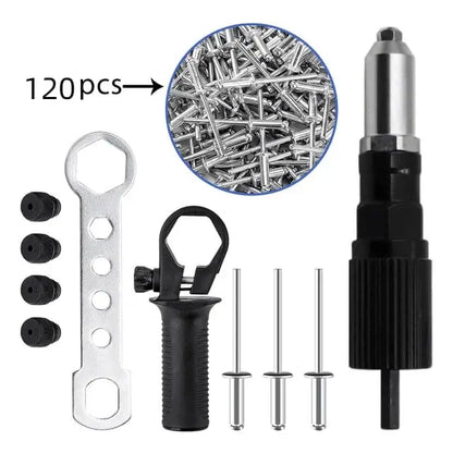Profi-Nietpistolen-Adapterkit mit 4 verschiedenen Düsen Mivoza Deutschland
