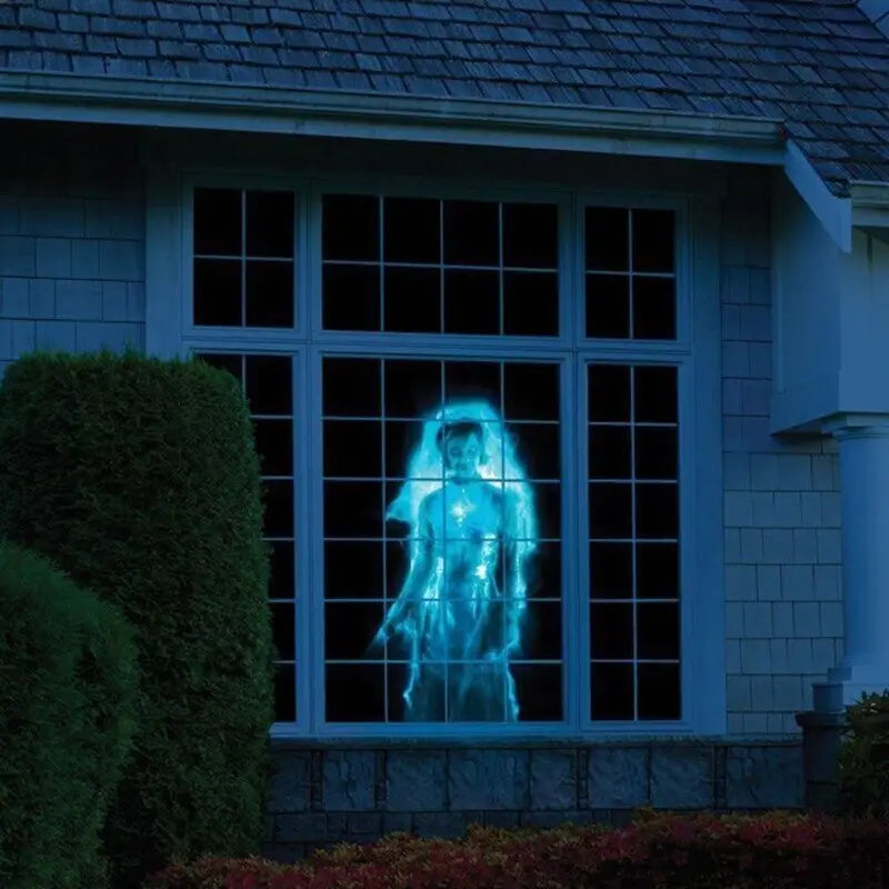 ProjectView™ Fenster Projektor + 12 Filme (6 Halloween & 6 Weihnachten) Mivoza Deutschland