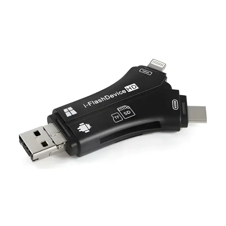 QuadUSB™ | 4-in-1-Ticket für eine einfache Medienübertragung! Mivoza Deutschland