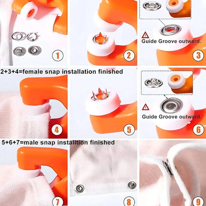 QuickClasp™ | Knöpfe im Handumdrehen anbringen! Mivoza Deutschland