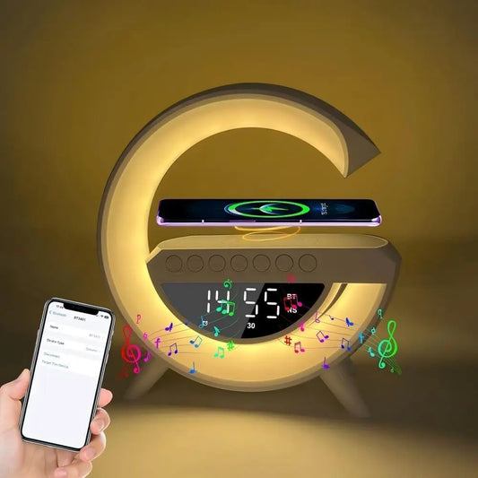 RGB Eclipse Wireless Charging Lautsprecher Mivoza Deutschland