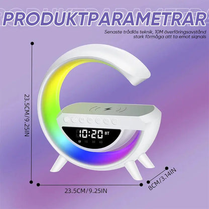 RGB Eclipse Wireless Charging Lautsprecher Mivoza Deutschland