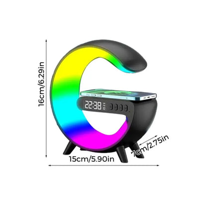 RGB Eclipse Wireless Charging Lautsprecher Mivoza Deutschland