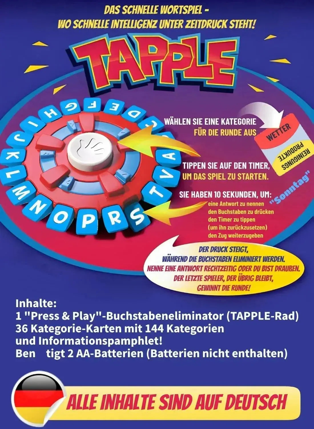 Rasantes Familien-Wortspiel | Spaß für alle Altersgruppen Mivoza Deutschland