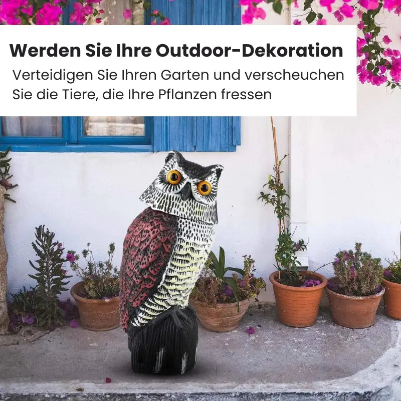 Realistische Eule Garten Schädlingsbekämpfung Köder Mivoza Deutschland