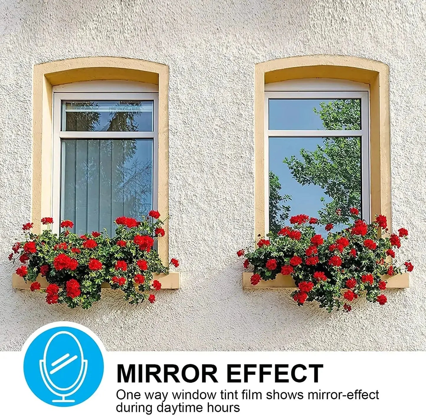 Reflektierende Fensterfolie – Kühle Räume und Privatsphäre Mivoza Deutschland