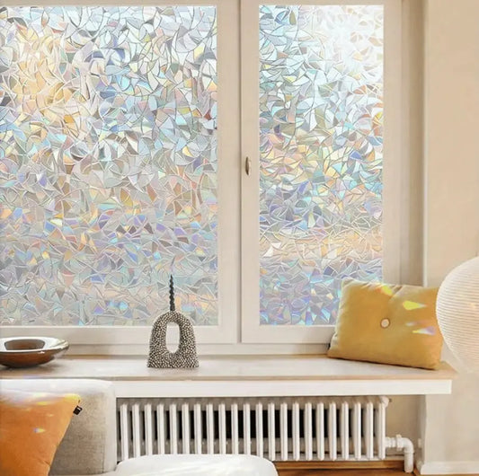 Regenbogen Fensterfolie – Farbspiel & UV-Schutz ohne Kleber Mivoza Deutschland