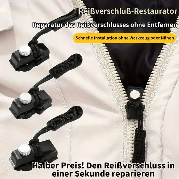 Reißverschluss-Schieber Reparaturset – Universell & langlebig aus Metall Mivoza Deutschland