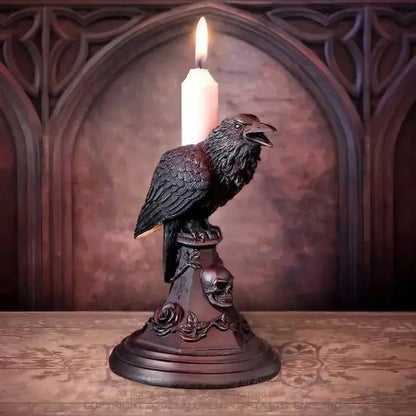 Resin-Kerzenständer im Gothic Stil — Creepy Deko für Partynächte Mivoza Deutschland