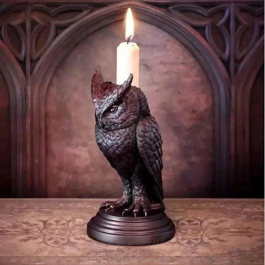 Resin-Kerzenständer im Gothic Stil — Creepy Deko für Partynächte Mivoza Deutschland
