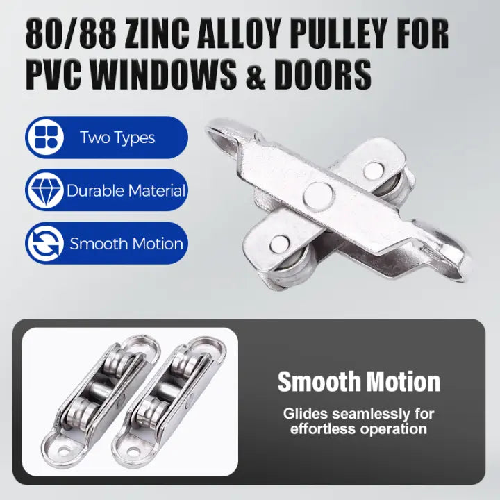 Rollenset für PVC-Schiebetüren & -Fenster — Kein Klemmen, kein Quietschen mehr 4er Set Mivoza Deutschland