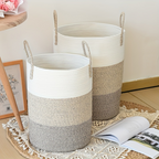 Baumwoll-Wäschekorb Rund – Fasst Mehr, Bleibt Ordentlich