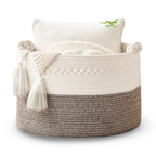 Baumwoll-Aufbewahrungskorb Rund Groß – Fasst Alles Ordentlich