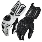 Leder-Motorradhandschuhe - 1 Paar