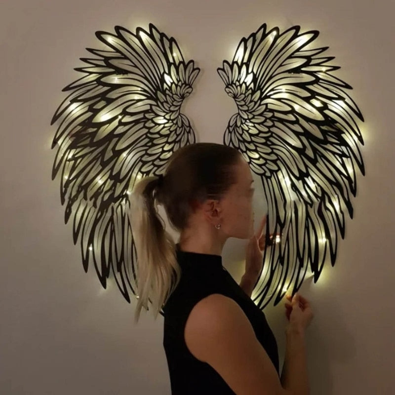 50% Rabatt | EtherealWings™ LED Engelsflügel Wandkunst