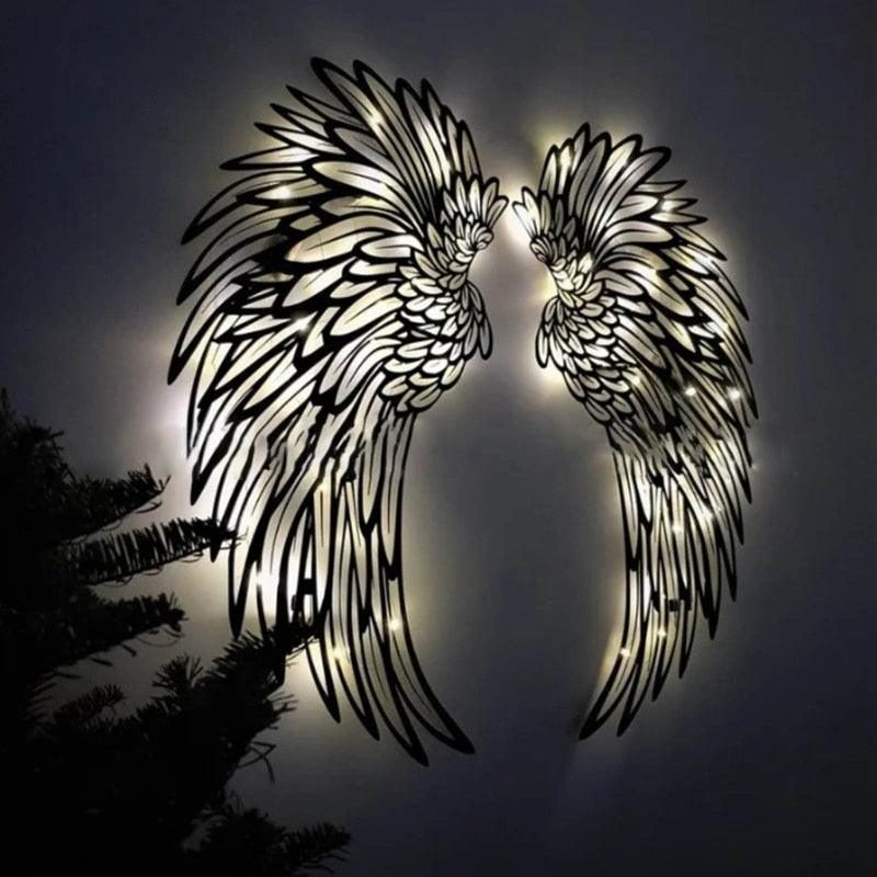 50% Rabatt | EtherealWings™ LED Engelsflügel Wandkunst