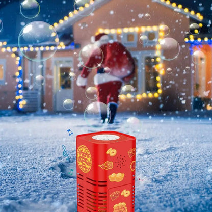 Bubble-Maschine zum Neujahrsfest