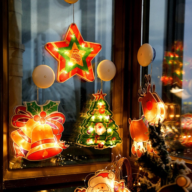 1+1 Gratis | FestiveView™ Fensterdekorationen für Weihnachten