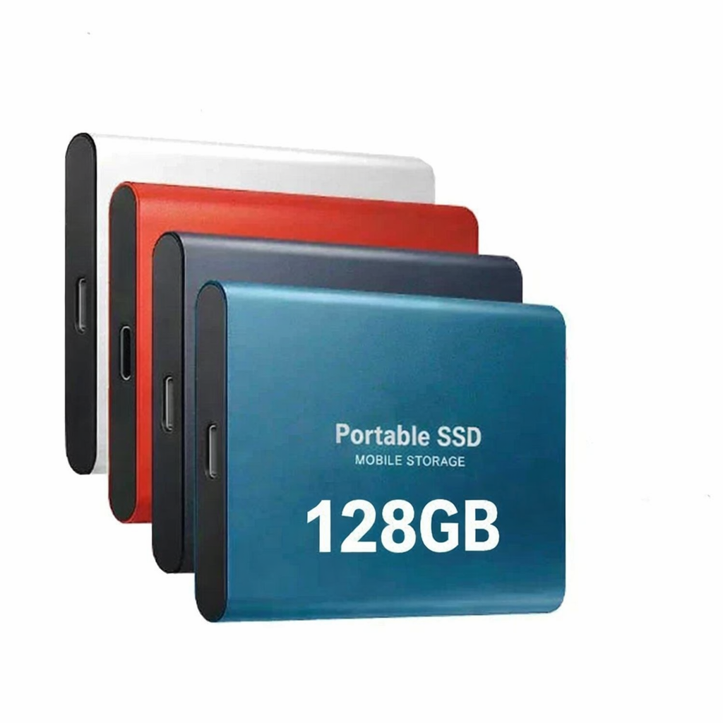 Externe SSD Festplatte 128GB – Ultraschnell USB 3.1