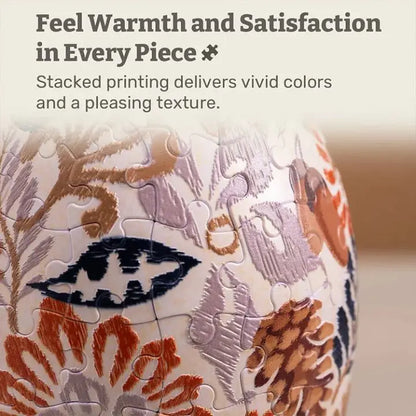 Saisonale 3D Kunst-Puzzle-Vase – Dekorativ und Funktional Mivoza Deutschland