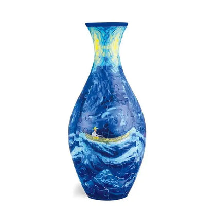 Saisonale 3D Kunst-Puzzle-Vase – Dekorativ und Funktional Mivoza Deutschland
