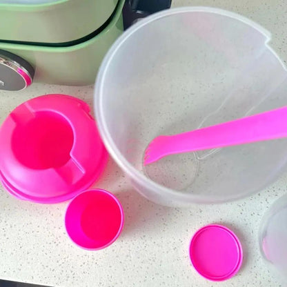 Salatbecher To-Go — Mit Gabel & Soßenschale für bequemes Essen unterwegs Mivoza Deutschland