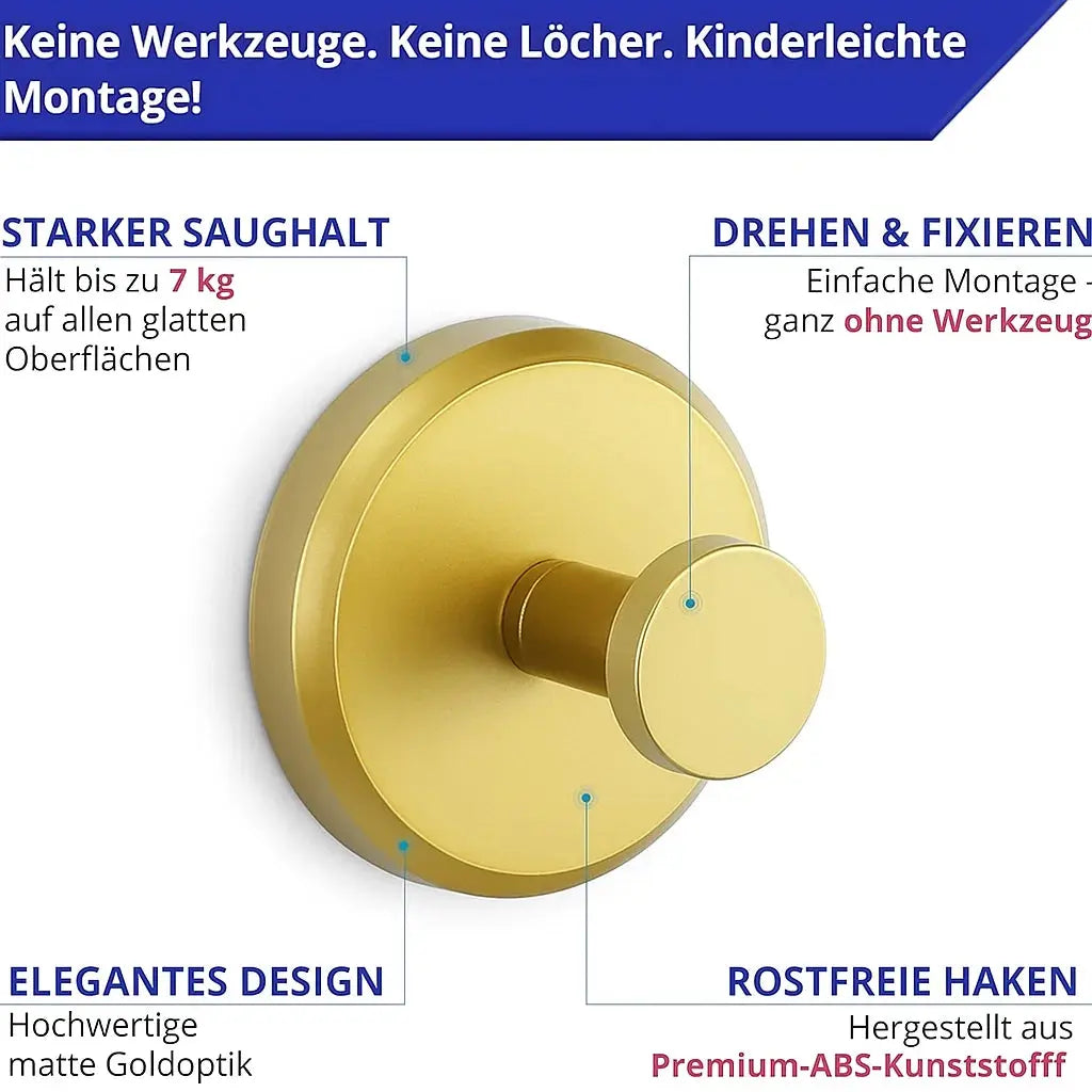 Saughaken für Kränze & Deko – Starker Halt ohne Bohren (2er-Set) Mivoza Deutschland