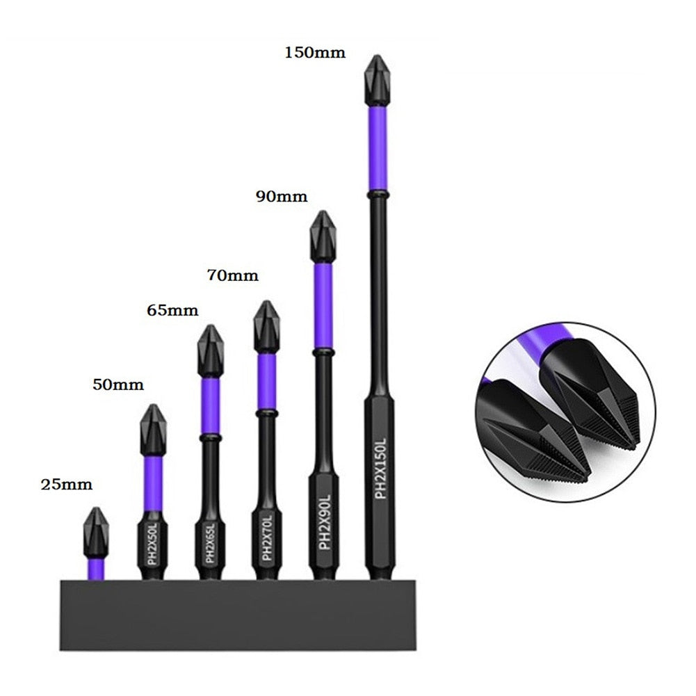 ScrewPro™ Magnetischer Kreuzschraubendreher-Satz (6 Stück)