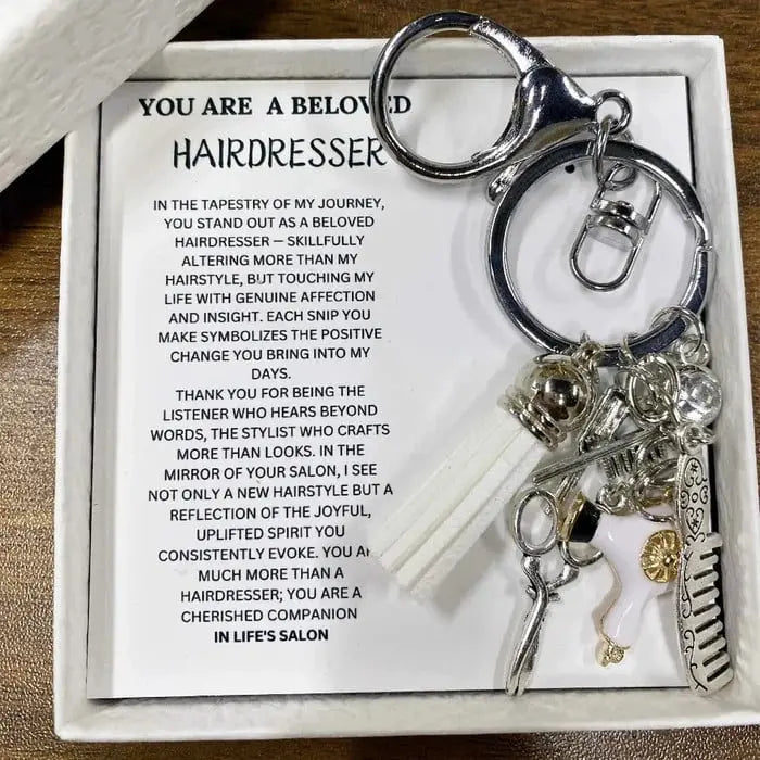 Schlüsselanhänger für Friseur-Geschenk – Handwerk feiern Mivoza Deutschland
