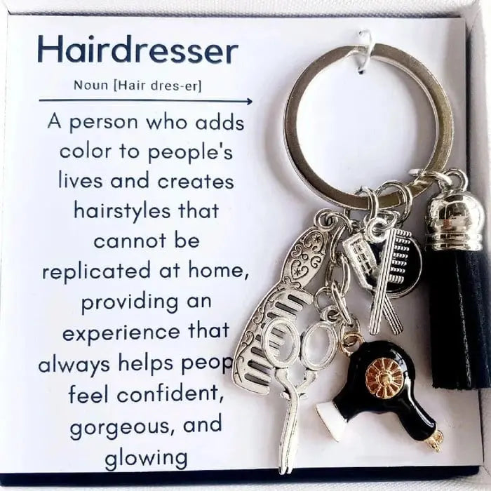 Schlüsselanhänger für Friseur-Geschenk – Handwerk feiern Mivoza Deutschland