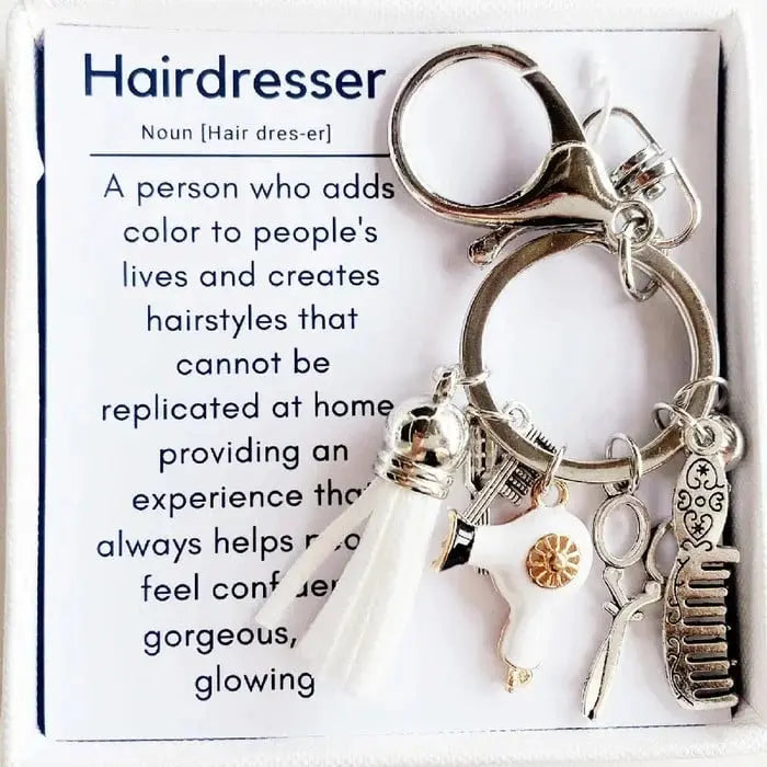 Schlüsselanhänger für Friseur-Geschenk – Handwerk feiern Mivoza Deutschland