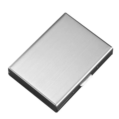 Schlanke RFID-blockierende Geldbörse aus Edelstahl für Karten Mivoza Deutschland