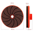 Schleifscheibe Winkelschleifer — Zum Entgraten, Reinigen & Polieren Mivoza Deutschland