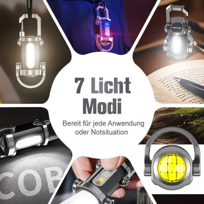 Schlüsselanhänger-Taschenlampe – Licht bei Pannen & Notfällen Mivoza Deutschland