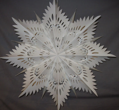 Schneeflocken-Weihnachtslaterne – Elegantes Licht für Winterabende Mivoza Deutschland