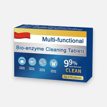 Schnell wirkende Bio-Enzym Reinigungstabletten 5 Boxen — Mit starker Fettlösekraft Mivoza Deutschland