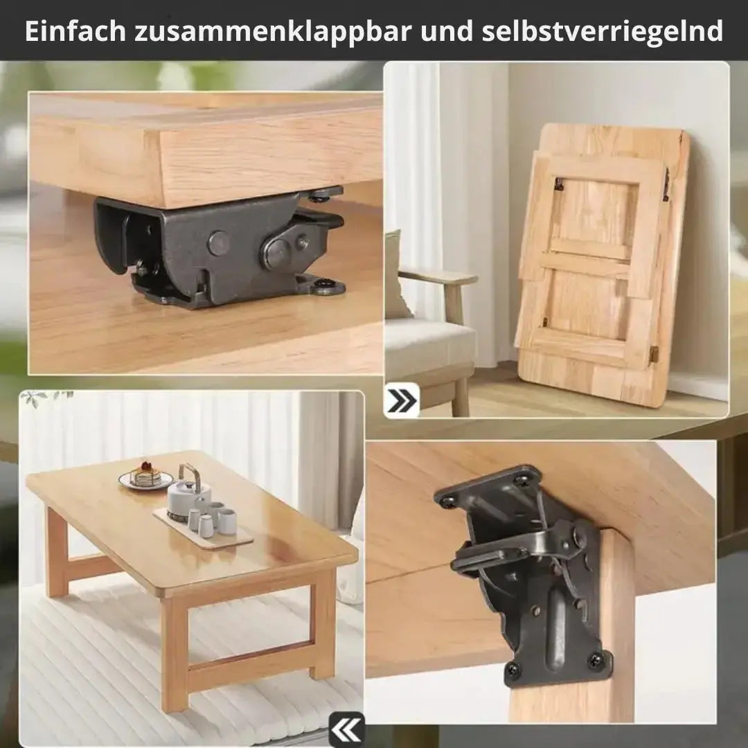 Klappbare Tischbein-Halterung aus Stahl Mivoza Deutschland