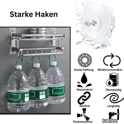 Selbstklebende Wandhaken 40er Set — Sicherer Halt & Tragkraft bis 5 kg Mivoza Deutschland