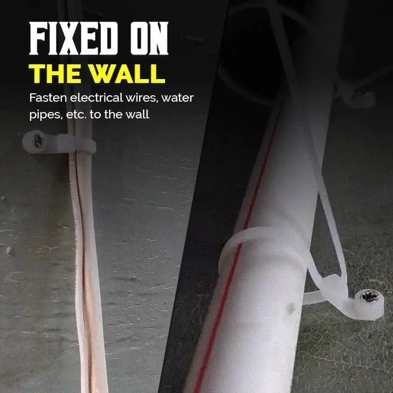 Selbstsichernde Kabelbinder mit Schraubloch – Zugkraft bis 22 kg Mivoza Deutschland