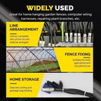 Selbstsichernde Kabelbinder mit Schraubloch – Zugkraft bis 22 kg Mivoza Deutschland