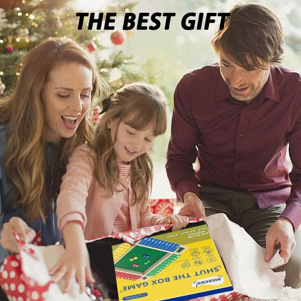 FUNNY FAMILY GAMES-Shut The Box Board Game🎲 Zorenza