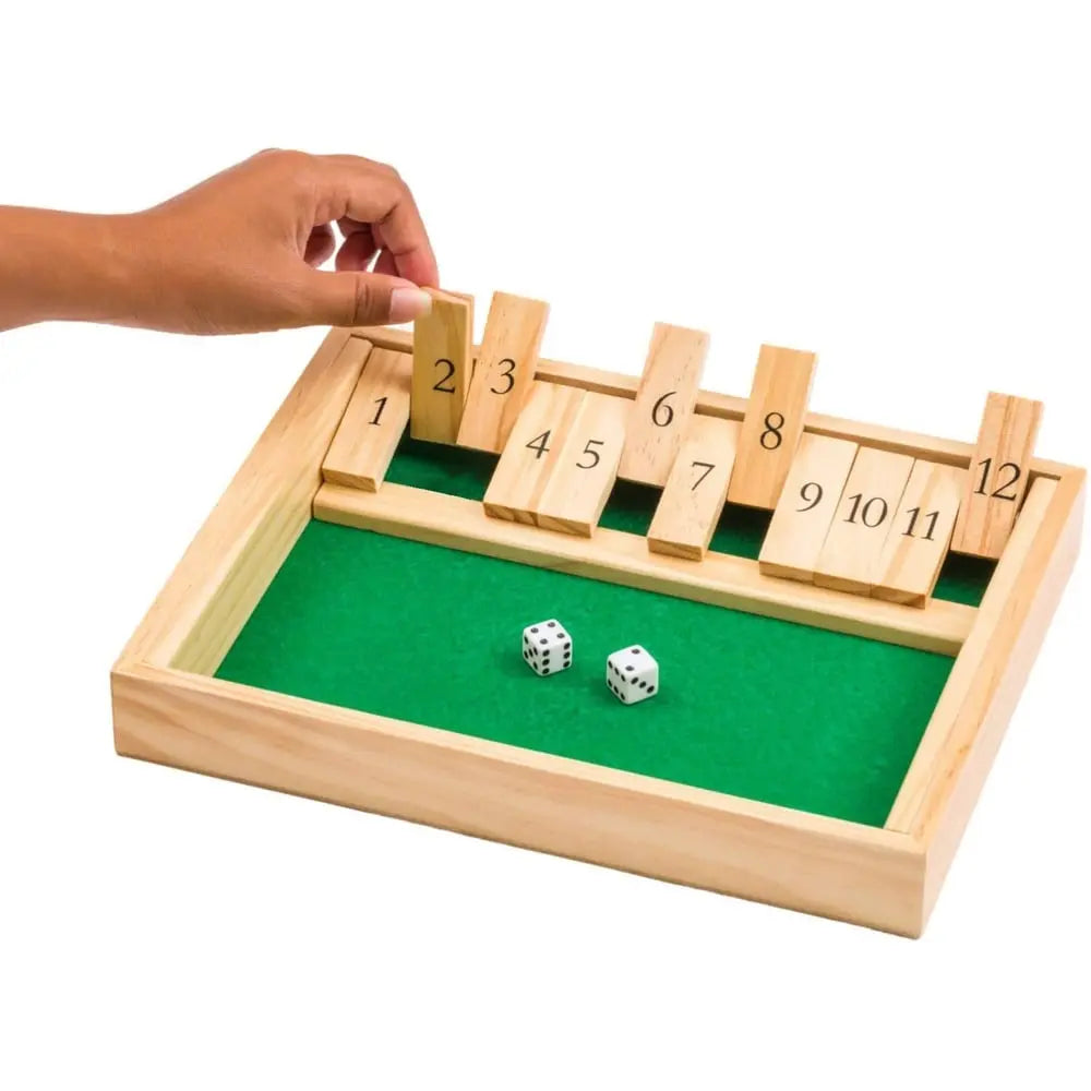 FUNNY FAMILY GAMES-Shut The Box Board Game🎲 Zorenza