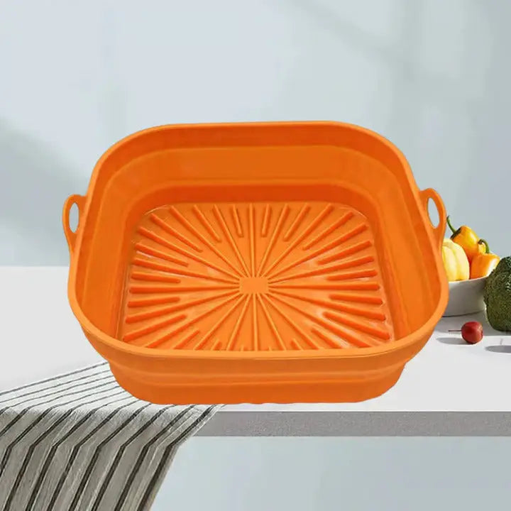 Silikon-Grillpfanne für Heißluftfritteusen – Gesund & leicht reinigen Mivoza Deutschland