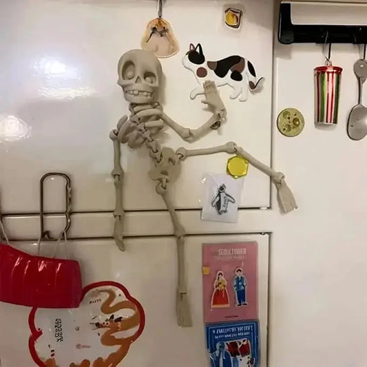 Skelett Kühlschrank-Deko-Magnet – Funny & spooky Highlight für Ihre Küche Mivoza Deutschland