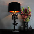 Gothic Skelett Tischlampe